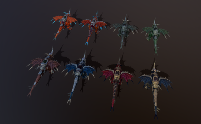 次世代 pbr 恐龙坐骑 飞龙 地龙 双足龙 魔兽 怪兽坐骑 宠物 骑宠