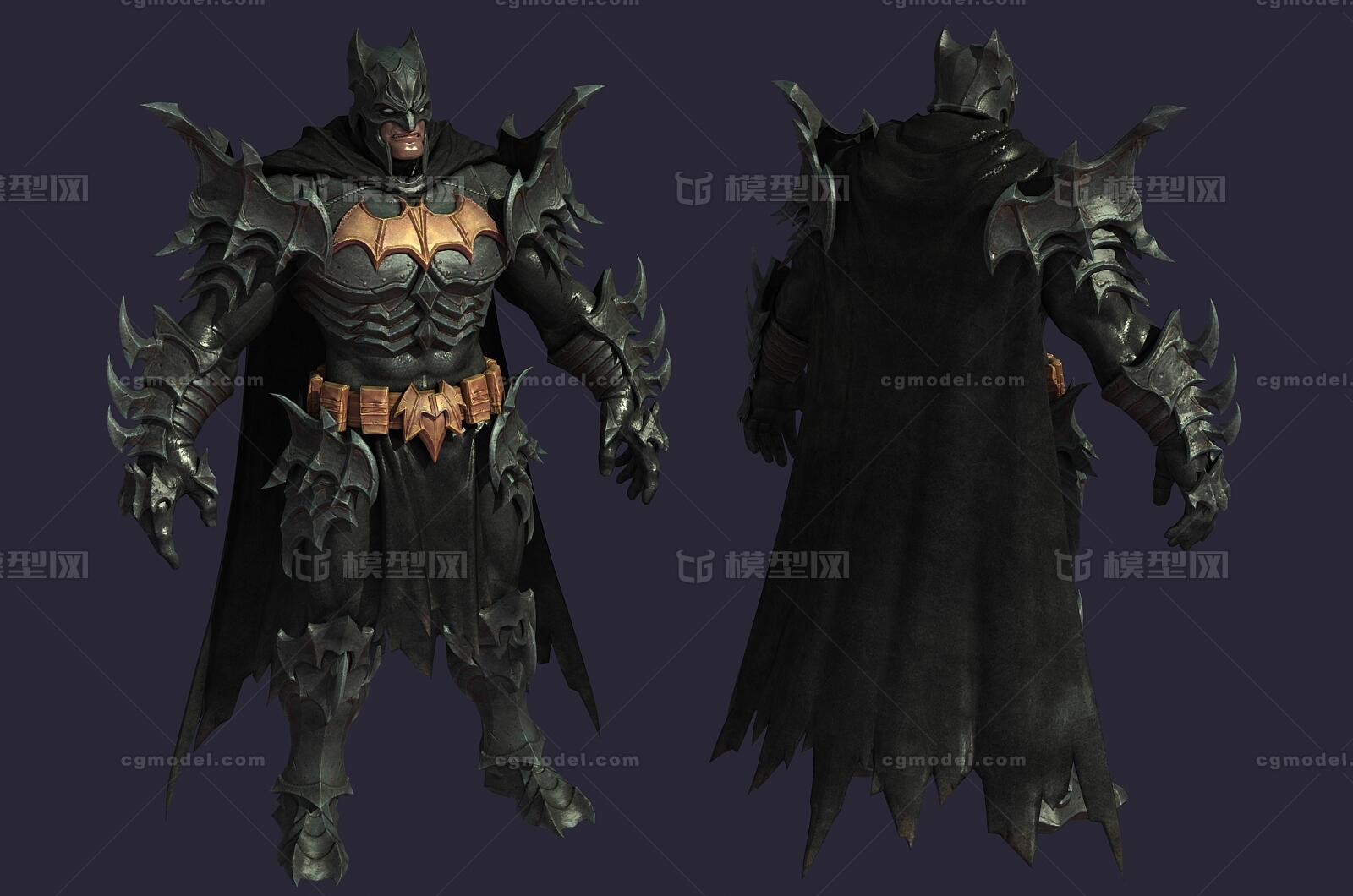 次世代 卡通 黑暗蝙蝠侠 蝙蝠魔 铠甲 战甲 黑化蝙蝠侠 二次元 动漫
