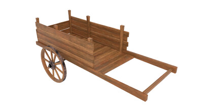 木板车 古板木板车 烂木板车 木车 木轮 烂木轮