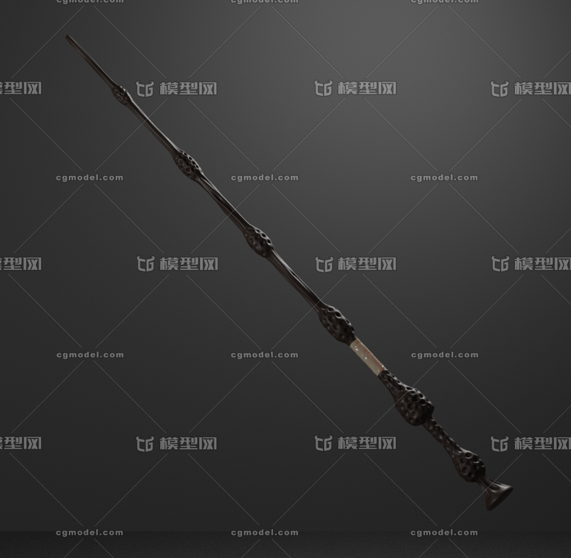 【哈利波特 魔杖系列】【邓布利多模型-冷兵器模型库-STL(.stl)模型下载-cg模型网