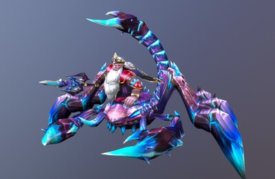 手绘 毒蝎怪物【14组动画】蝎子国王  boss  蝎子王