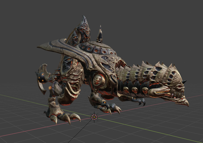 pbr戒灵恐龙西方玄幻怪物霸王龙