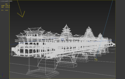 连廊 侗族风雨桥 古建
