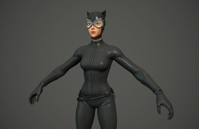 貓女dc 角色 精模catwoman 夜行衣 緊身衣