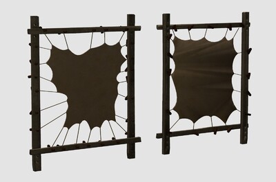 皮革 兽皮 图纸 地图皮革 古代地图 行军战略图 皮革地图 兽皮皮革 兽