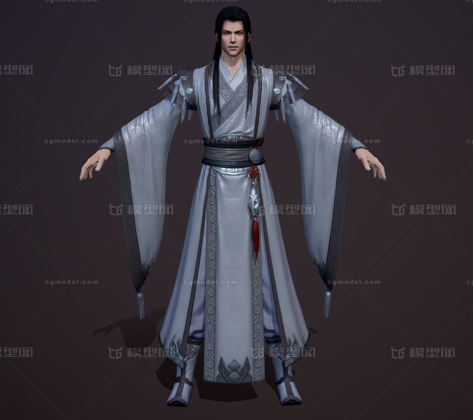 次世代 写实模型-男人模型库-3ds Max(.max)模型下载-cg模型网