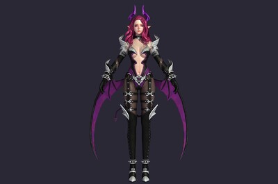 次世代 卡通 地狱魔女 黑暗精灵 地狱女王 恶魔公主魔法师 黑暗巫女