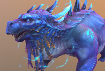 次时代 pbr 雷兽 巨兽 怪物 护山神兽