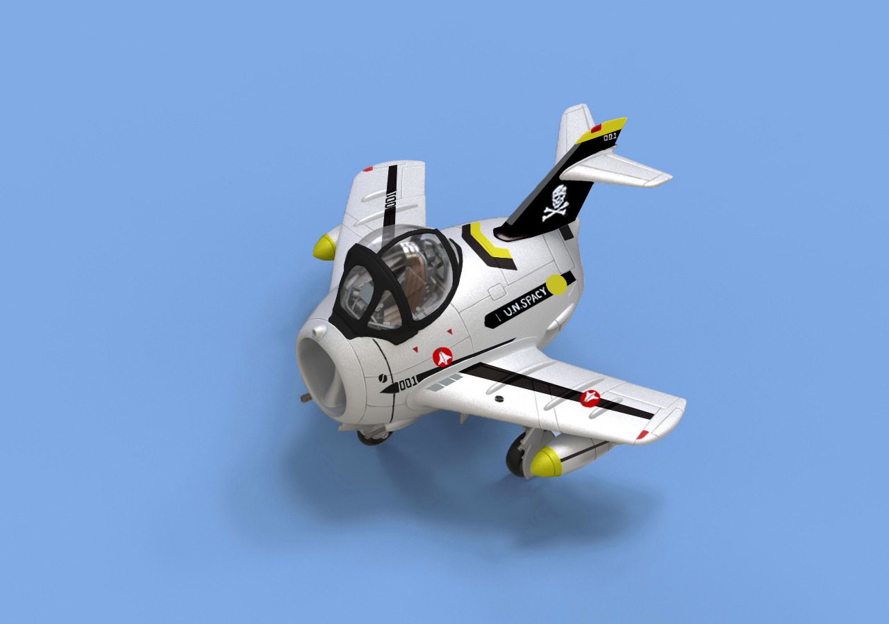 歼五蛋机一架胖胖的飞机