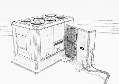 空调外机中央空调外机油烟机外机_498696315作品_生活用具家居装饰_cg