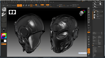 mac可穿戴头盔,面罩(支持3d打印)