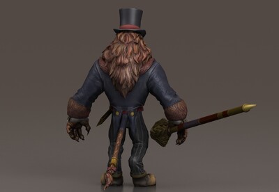 狮子人 狮人 狮子绅士 人形怪物 狮子怪 大狮子 人形狮子 狮子战士