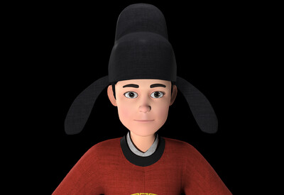 卡通古代人物(原创)唐朝官员 古代官员 四品官员 五品官员 古代男人