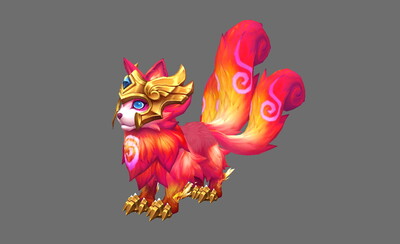 红狐狸坐骑 狐妖 狐狸精 三尾