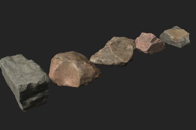 石头 岩石 巨石 石块 pbr石头 碎石头 次时代石头 大石块 大石头