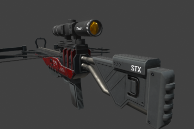 259 pbr次世代 弓箭 弓弩 十字弓 十字弩 复合弓 机械弓 科幻 次时代