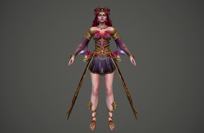 次世代 冥王女神 古希腊神话 死亡女神  女冥王 玫瑰女王