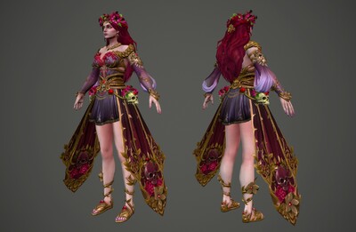 次世代 冥王女神 古希腊神话 死亡女神  女冥王 玫瑰女王