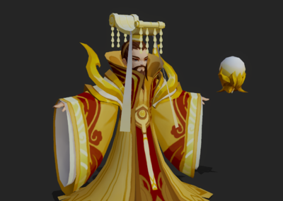 卡通 q版 玉皇大帝 玉帝 古代帝王 皇帝 帝皇 君王 帝王 皇上 神话