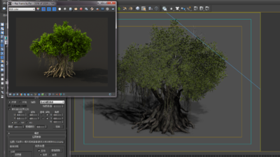 大树 树模型-树木模型库-3ds Max(.max)模型下载-cg模型网
