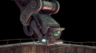pbr-赛博朋克超级计算机场景_yudon作品_场景科幻场景_cg模型网