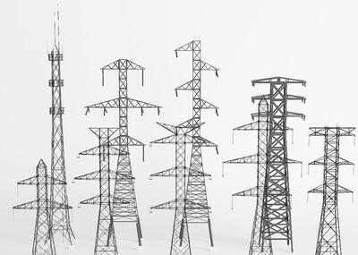 电力 铁塔 电塔 供电 电网 高压线 电线 高压塔 信号塔 输电塔