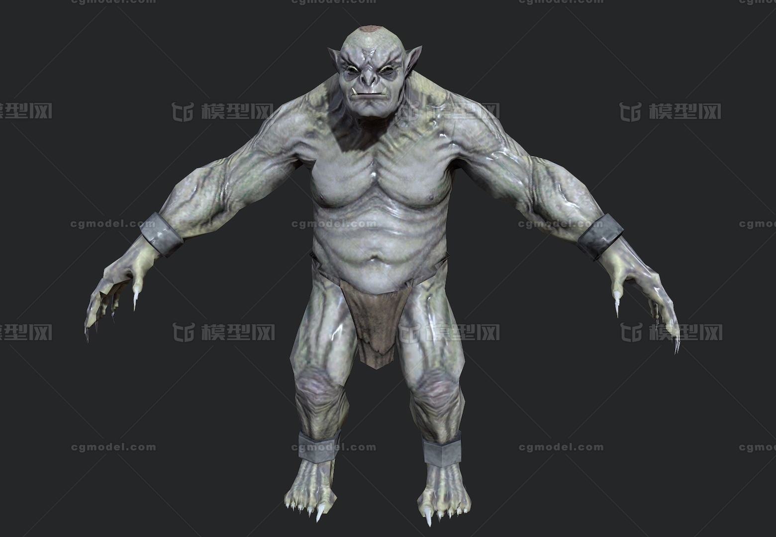 简模食人魔【次世代】写实 食人妖  妖怪 恶魔 monster