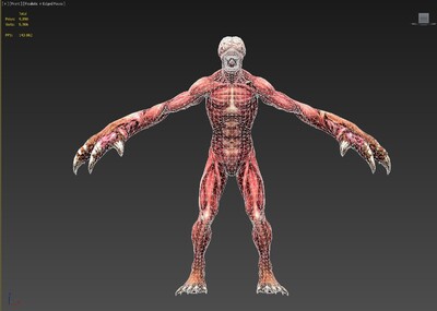 次世代低模 僵尸 丧尸 活死人 游戏僵尸 尸体 生化危机 怪物 死尸