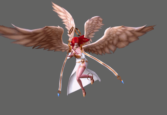 手绘 精美女天使 【12组动画】女天使 angel