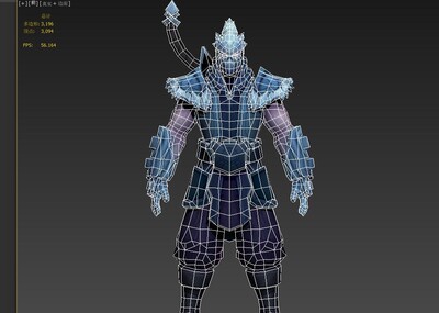 手绘绝对零度subzero寒冰忍者ninja冰封刺客