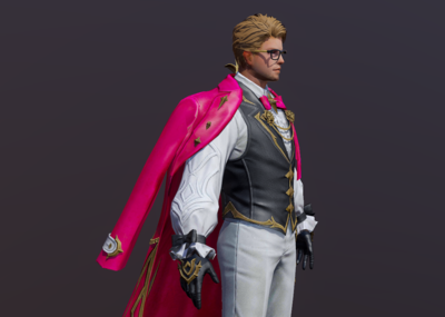 次世代 卡通 贵族 绅士 男爵 伯爵 侯_加油武汉2020作品_人物男人_cg