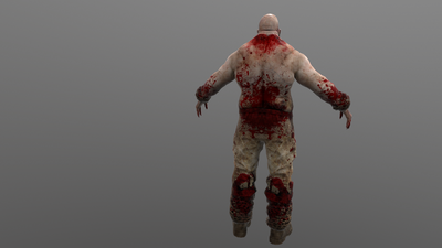 次世代低模 僵尸 丧尸 活死人 游戏僵尸 尸体 生化危机 怪物 死尸
