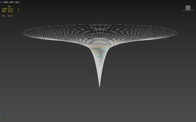 虫洞 黑洞 星河 银河 星系 _cg_947作品_场景科幻场景_cg模型网