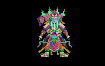 门神 四大天王模型-男人模型库-3ds Max(.max)模型下载-cg模型网