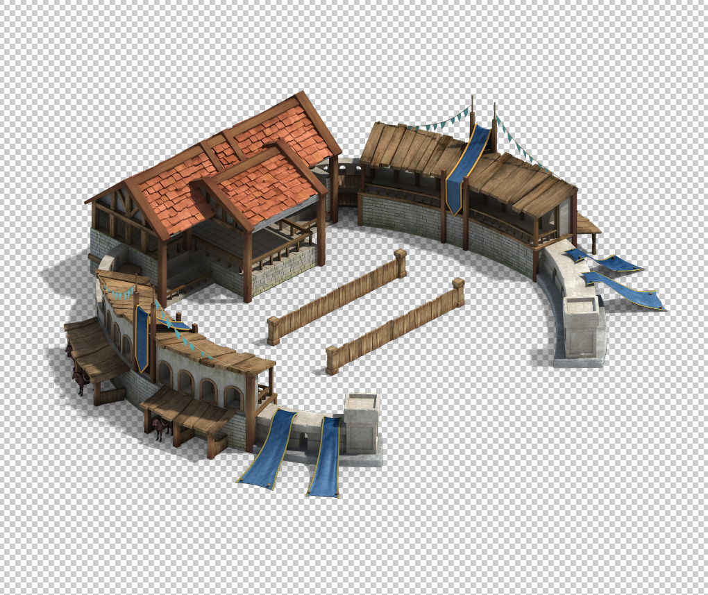游戏模型作品模型 - 场景/空间/建筑 - 作品模型 - CG模型网
