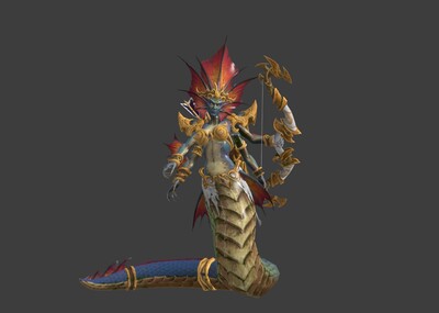 次世代蛇妖那迦魔兽带动画