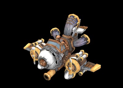 次世代矮人直升机魔兽英雄带动画