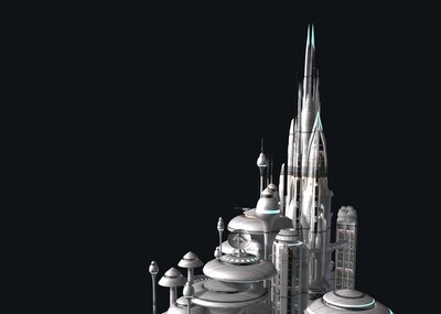 科幻城市 未来城市 科幻城市建筑 未来城市建筑 未来科技科幻城市