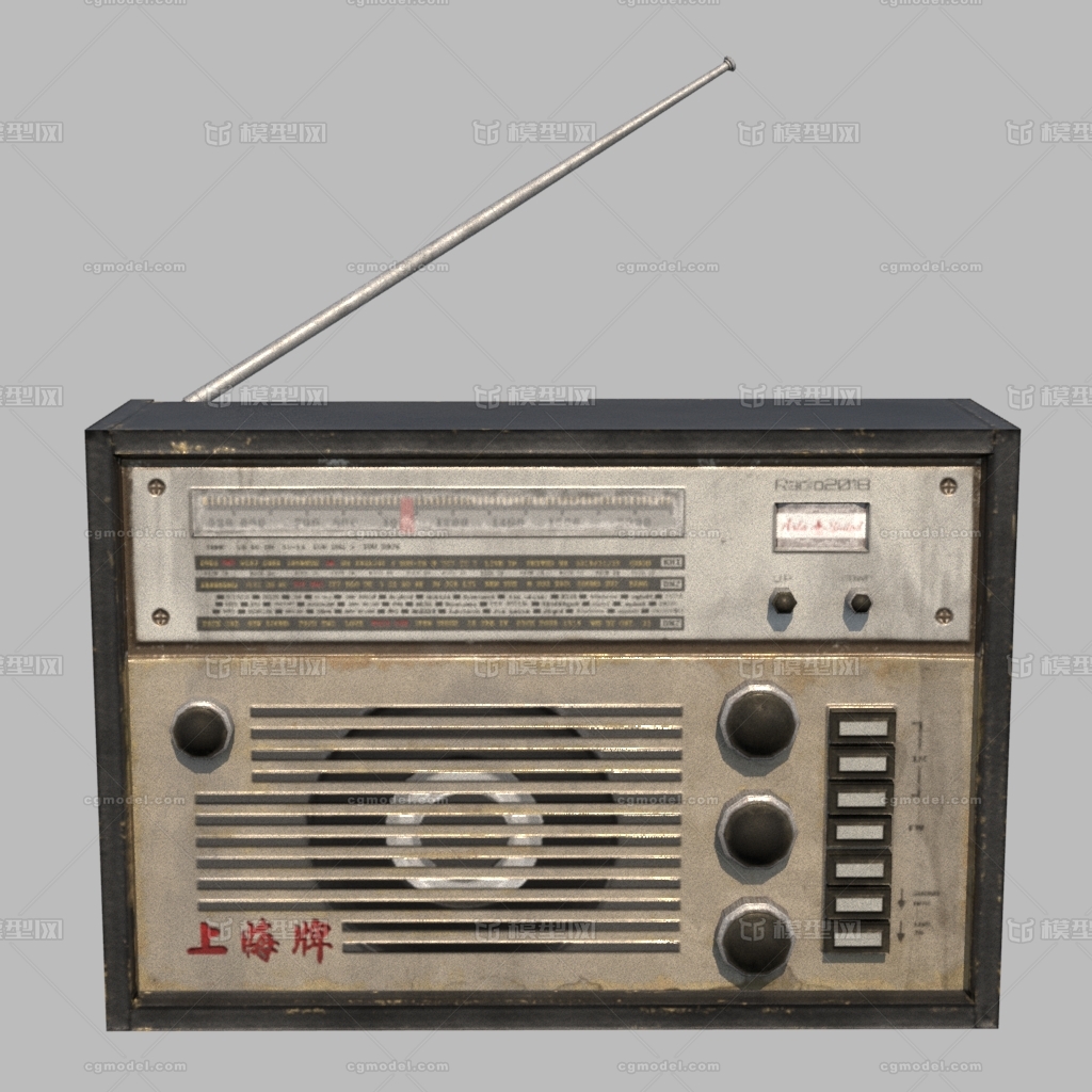 写实收音机 老式半导体