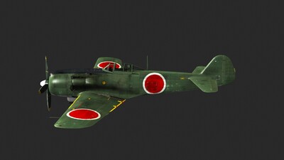 ki-84疾风 四式战斗机 日本战斗机