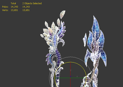 法杖,神杖,杖,补天规,皇杖,武器,传奇武器,仙侠武器,魔幻武器,ue4武器