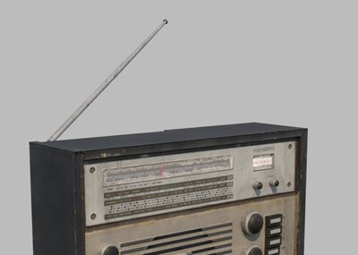 写实收音机 老式半导体