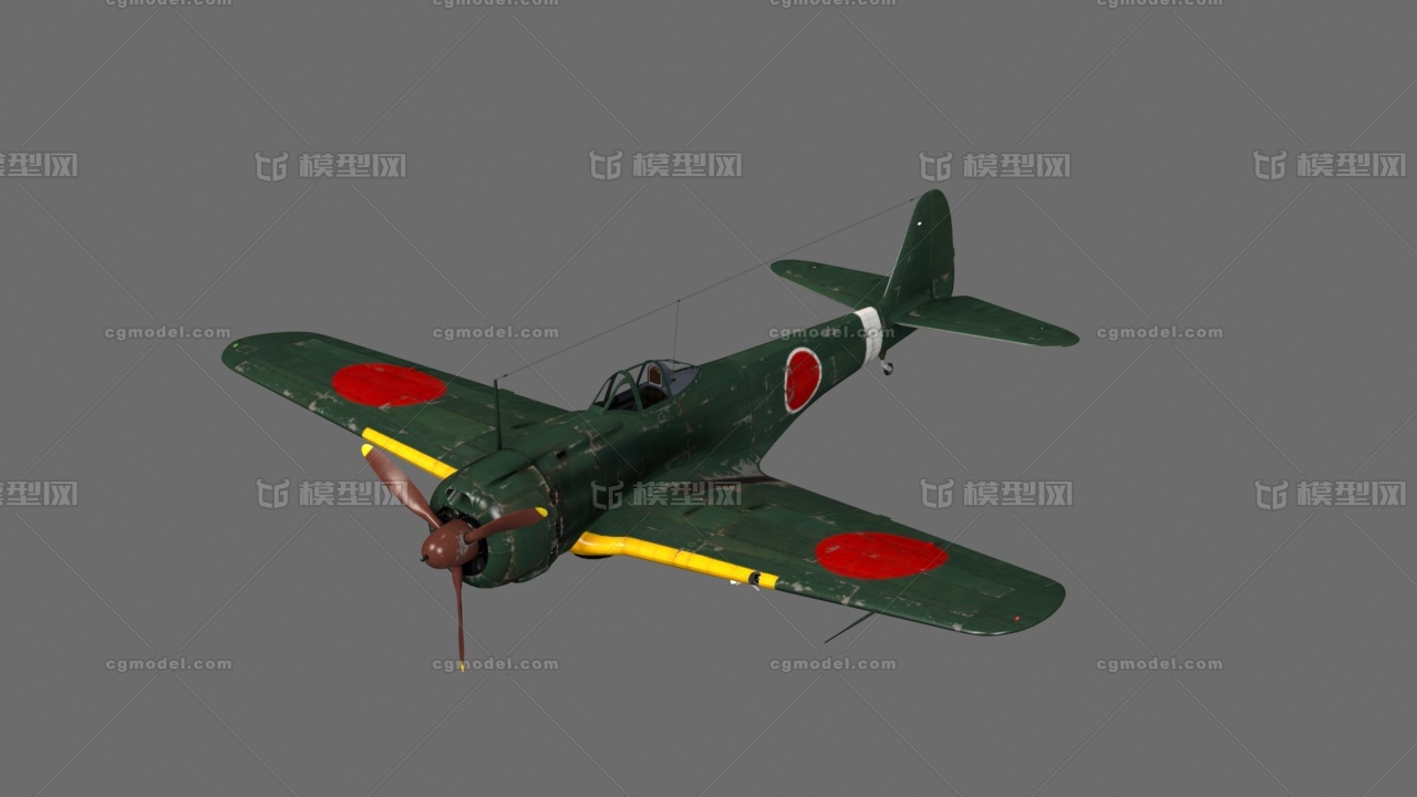 ki-43 1式戰鬥機隼 日本飛機 二戰 法西斯