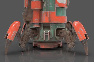 次世代 pbr 机器人 战斗机械 辅助机器人 勘测机器人 民用机器人 爪式