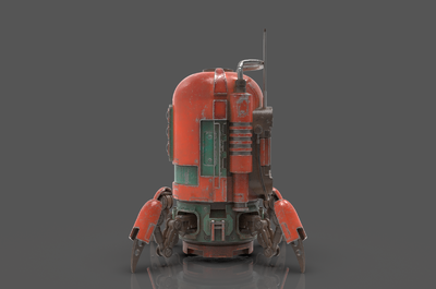 次世代 pbr 机器人 战斗机械 辅助机器人 勘测机器人 民用机器人 爪式