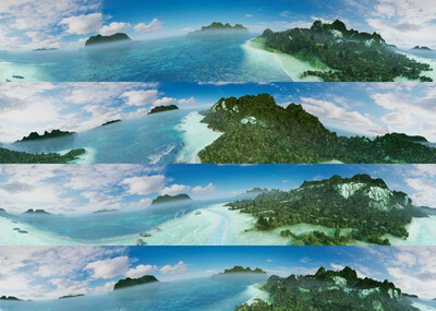 海岛鸟瞰 大海 荒岛 岛屿 海岸线 海岛 西沙群岛 海滩 钓鱼岛 群岛