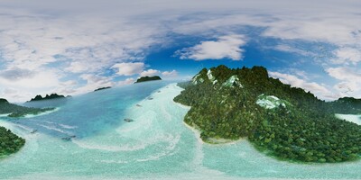 海岛鸟瞰 大海 荒岛 岛屿 海岸线 海岛 西沙群岛 海滩 钓鱼岛 群岛