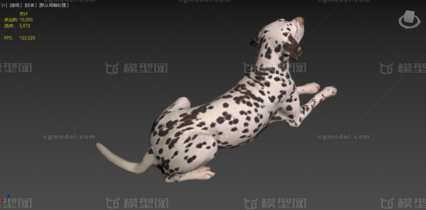 大麦町犬斑点狗宠物狗 Cg模型网 Cgmodel 三维设计师交流互动平台 专注多品类3d模型下载 原创作品分享 软件学习