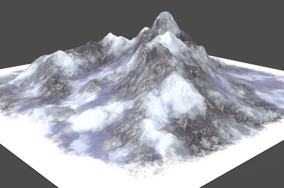 雪山 山坡 山脉 山峰 山系 山地 雪山 河流 湖泊 8k高清贴图