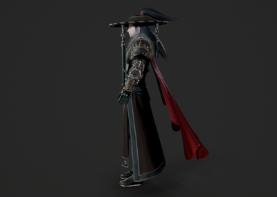 pbr 古代俠客 武士 少主 勇士 武俠_c5銀河作品_人物男人_cg模型網